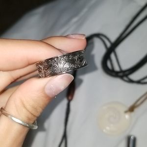 Mens stainless steel ring